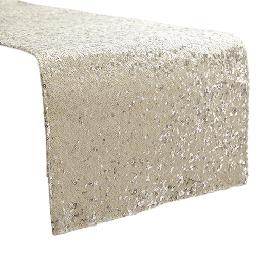 [159238-TT] Luxe Sequin Runner Gold