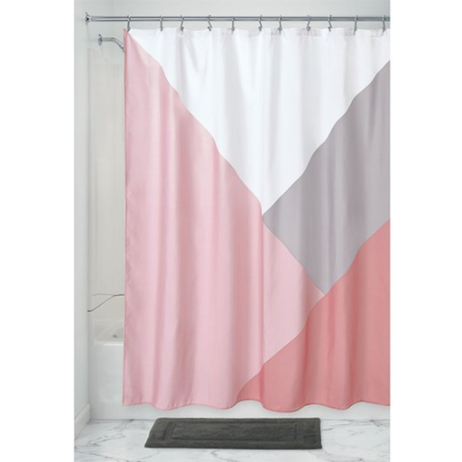 [157115-TT] Colorblock Shower Curtain