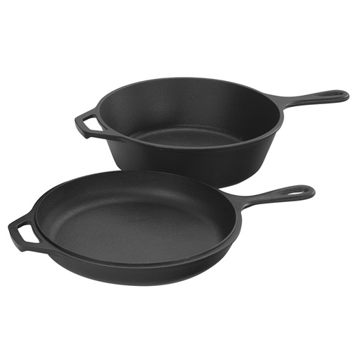 [130433-TT] Lodge Cast Iron Combo Cooker