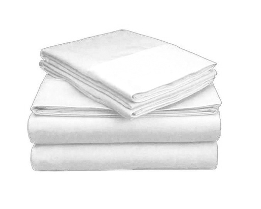 [150656-TT] Classico Queen Sheet Set White