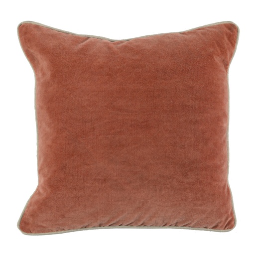 [304926-TT] Heirloom Terra Cotta Pillow 18in