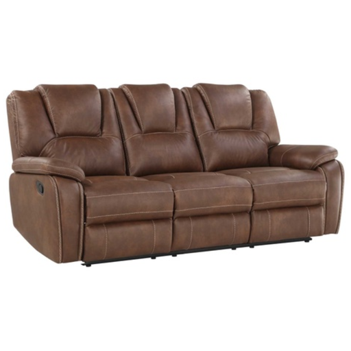 [160538-TT] Katrine Manual Motion Sofa Brown