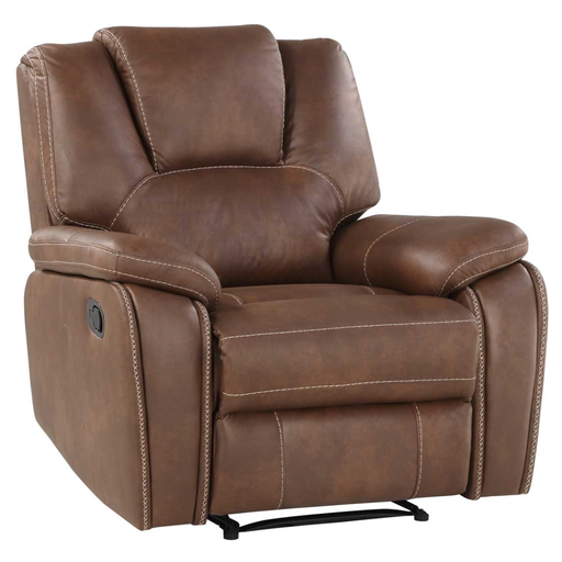 [160540-TT] Katrine Manual Motion Chair Brown
