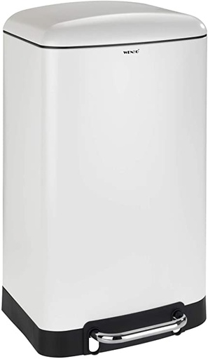 [160957-TT] Pedal Studio Bin White 30L