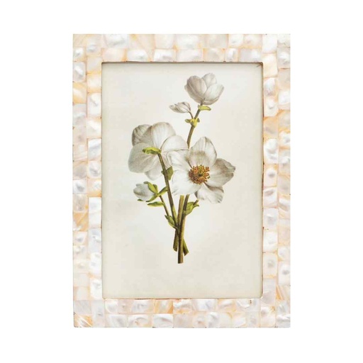 [161163-TT] Mother of Pearl Photo Frame 5x7