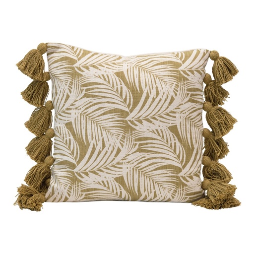 [161213-TT] Fern Print Pillow 18in