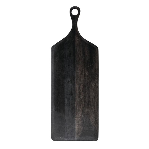 [161259-TT] Black Acacia Wood Cutting Board 27x10in