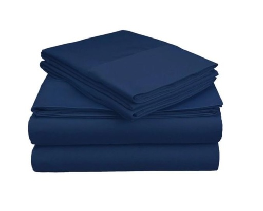 [162416-TT] Classico Queen Sheet Set Navy