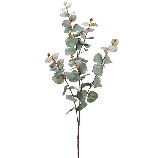 [167448-TT] Eucalyptus Leaf Spray Green 41in