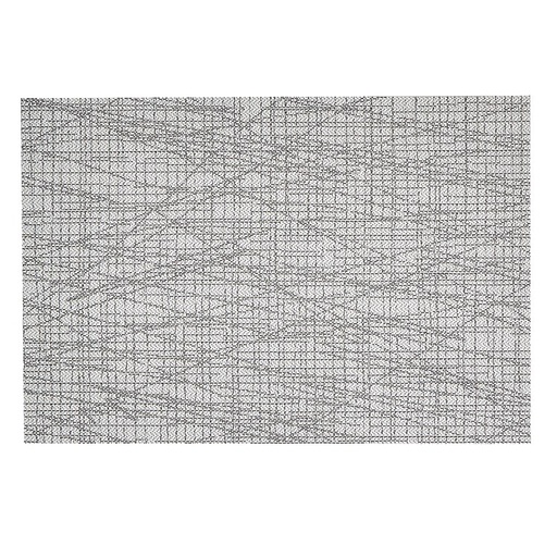 [162499-TT] Scratch Vinyl Placemat Charcoal