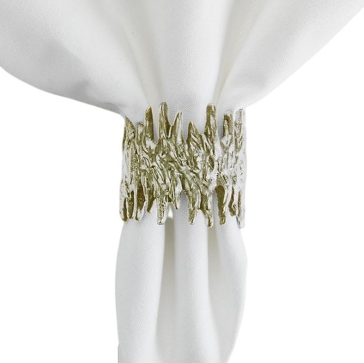 [162532-TT] Silver Cast Napkin Ring