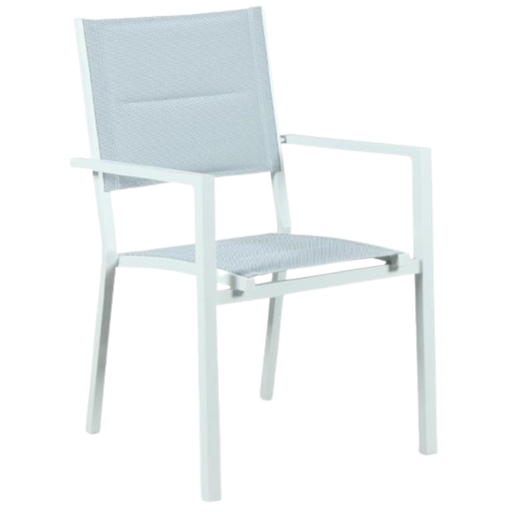 [164925-TT] Cali Dining Chair - White