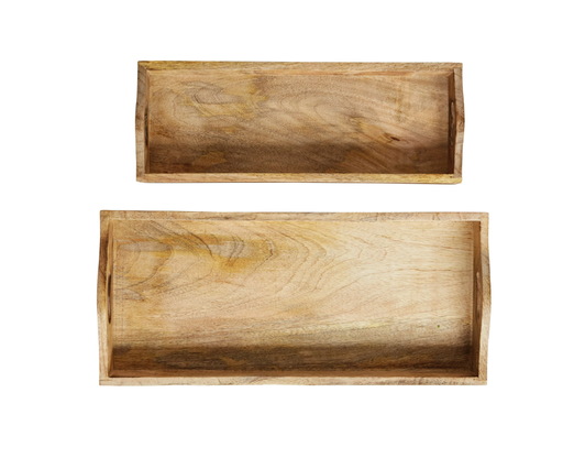 [164968-TT] Mango Wood Trays 17in