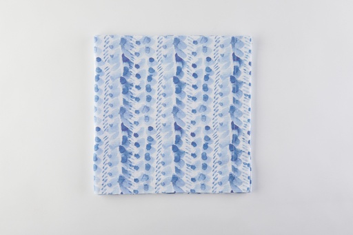 [165342-TT] Blue on Blue Napkin