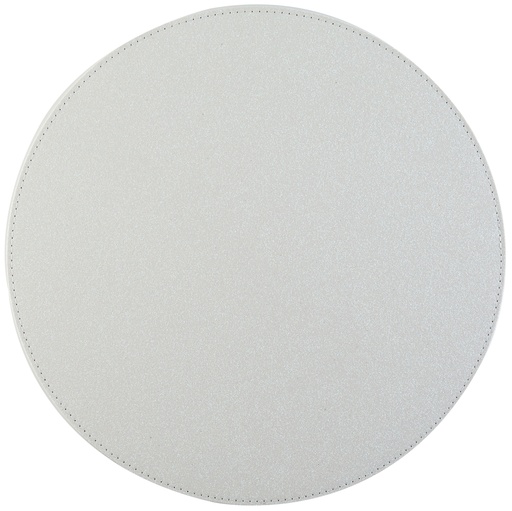 [165411-TT] Reversible Shimmer Placemat White