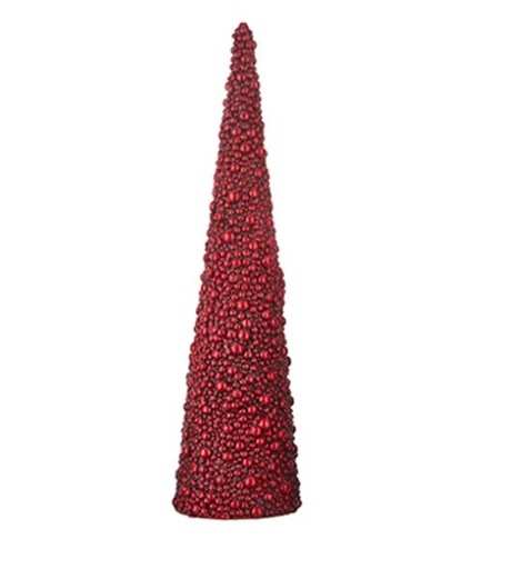 [165662-TT] Red Berry Cone Tree Large