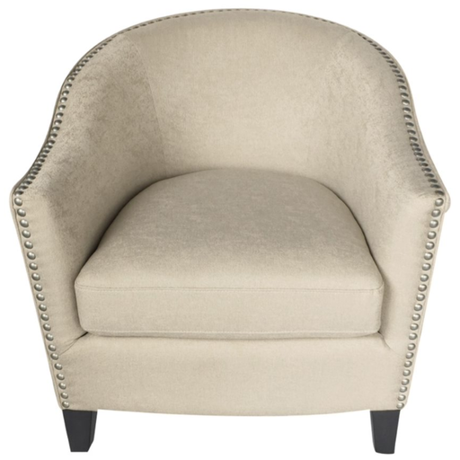 [166734-TT] Mario Accent Chair Pearl
