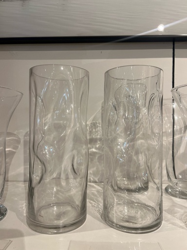 [167080-TT] Clear Water Vase 12in