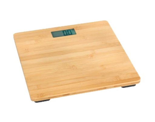 [167819-TT] Bamboo Brown Body Scale with LCD