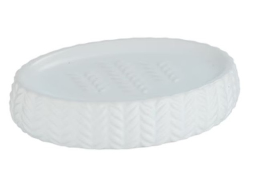 [167823-TT] Barinas Soap Dish White